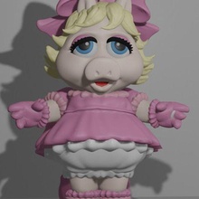 baby piggy game 3d print model - Mito3D
