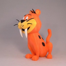 bebê gato jogo animais flintstones cat dos desenhos animados 3d print model - Mito3D