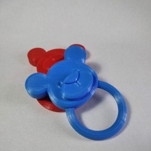 baby rattle - 3d print model - Mito3D