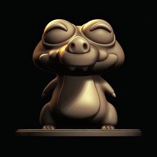 baby scrat ice age fan art sid manfred diego tales sylvia zeke chibi manga anime action figures animal squirrel mouse 3d print model - Mito3D
