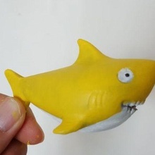 bebek Köpekbalığı pembe pong 3d print model - Mito3D