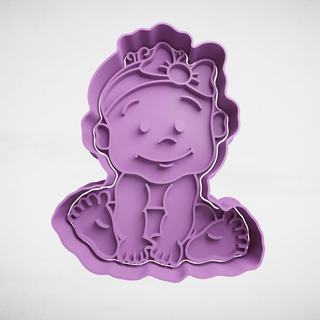 baby shower cookie cutter cookie cutters stl molds cutters cutter baby shower baby baby  3d print model - Mito3D