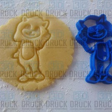 baby-sonic - sonic bebe Film cookie cutter home baby 3d print model - Mito3D