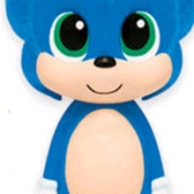 baby sonic game cute hedgehog gift movie 3d print model - Mito3D