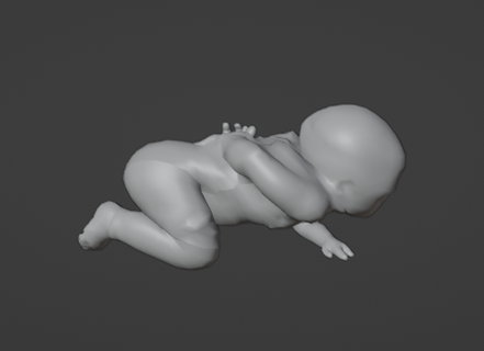 bebê filhos floresta vídeo jogos brinquedo Admirador arte console pc Projeto conceito artefato 3d impressão impressora mutante dedos gêmeos 3d print model - Mito3D