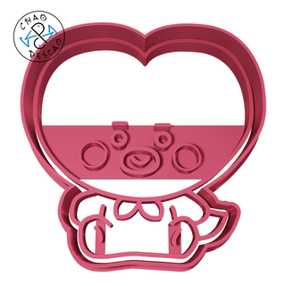 baby tata - bt21 bts cookie cutter fondant pastry polymer clay cute 3d print model - Mito3D