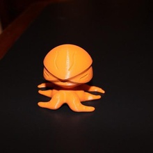 baby Tentakel Kunst Kreaturen 3d print model - Mito3D