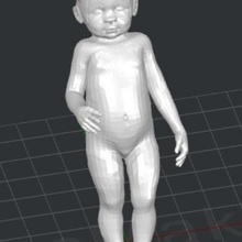 baby toddler various doll figure 3d print model - Mito3D