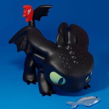 baby toothless pose happy chimuelo dragon training your ornament 3d print model - Mito3D