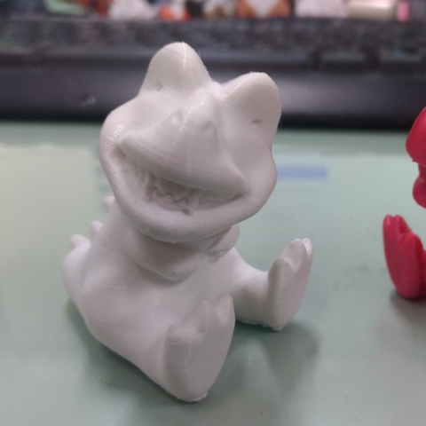 bebé t-rex juego 3D print model - Mito3D