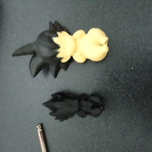 baby vegeta jeu dragon ball végétatif goku imprimez en toute simplicité modèle 3d print model - Mito3D