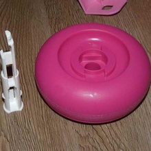 andador para bebé portador cochecito minikiss smoby - eje de la rueda juego juguete el 3d print model - Mito3D