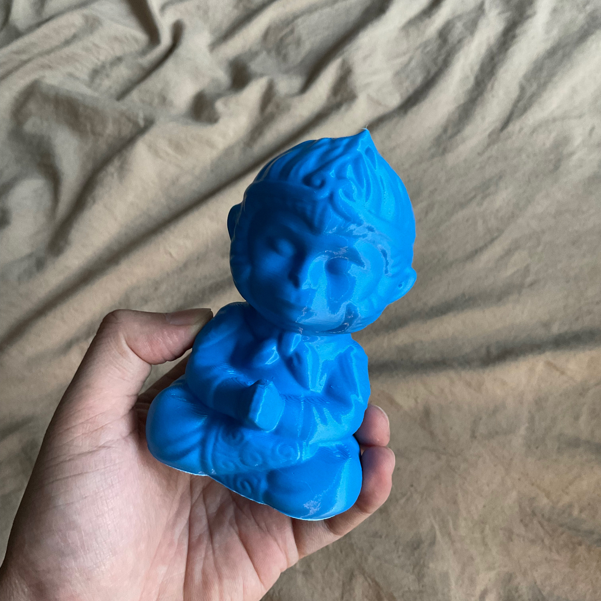 baby wukong scuplt animal art monkey 3D print model - Mito3D