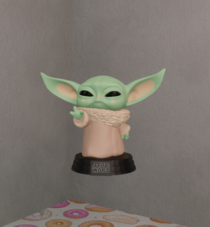 bebek Yoda star savaşlar banyo iyot Şirin 3d print model - Mito3D
