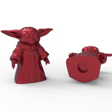 bebé yoda niño lego modelo compatible juego mandalorianas de star wars geek nerd 3d print model - Mito3D