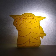 baby yoda-cookie home cookies 3d print model - Mito3D