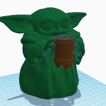 bebê yoda Fernetereo pobre arte babyyoda Fernet esculturas 3d print model - Mito3D