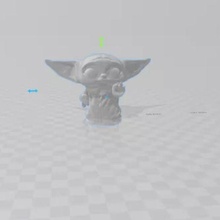 Baby Yoda funko Pop Dekoration 3d print model - Mito3D