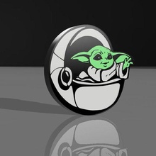 Baby Yoda Lampe 3d print model - Mito3D