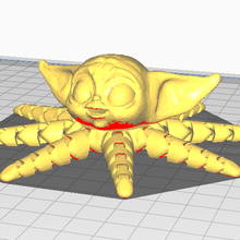 baby yodapus 3d print model - Mito3D