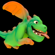 babydragon clash royale baby dragon Drache 3d print model - Mito3D