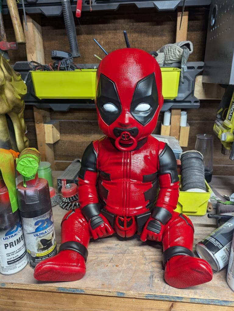 babypool baby deadpool 3D print model - Mito3D