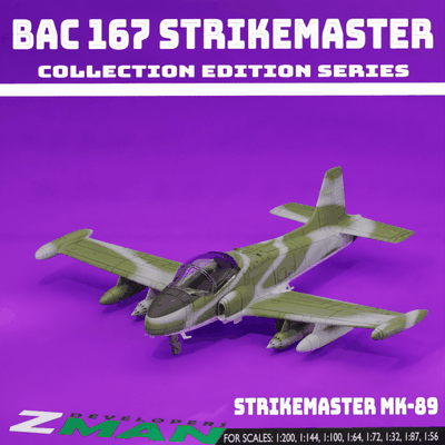 bac 167 strikemaster mk 89 v12 2 in 1 jeu mk89 jet prévôt t55 britanique avion société mk5 mk5a mk5b mk80 mk81a mk90 mk84 uk chasse combattant 3d print model - Mito3D