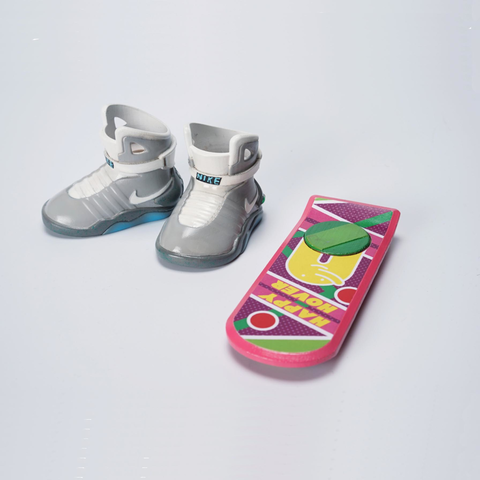 ritorno futuro scarpe sportive nike hover bordo atom stampante 3d arte 3D print model - Mito3D