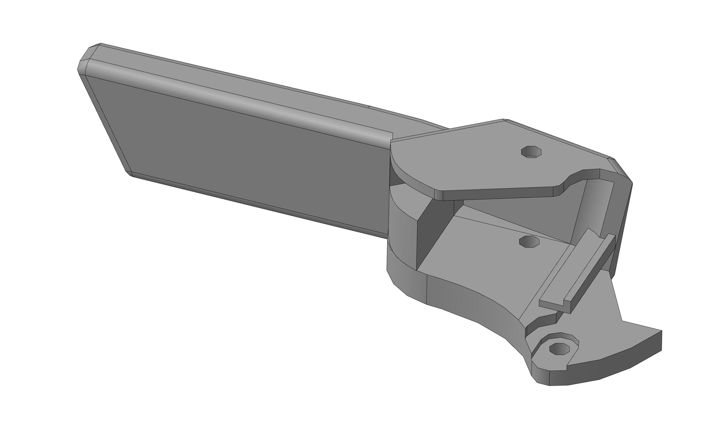 porte main 3d modèle fdm impression 3D print model - Mito3D