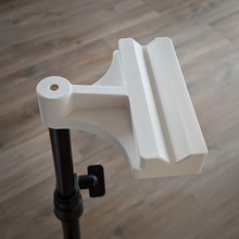 backdrop holder light stand photo diy clamp 3d print model - Mito3D
