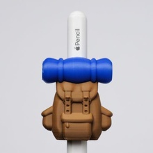 backpack apple pencil clip 3d print model - Mito3D