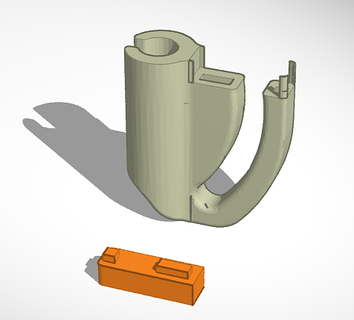 Rucksack Clip Gurt 3d print model - Mito3D
