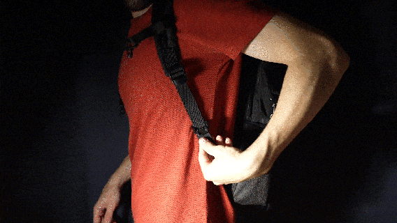 mochila alça grampo faixa Molle Bolsa tática cam ajustador 3d print model - Mito3D