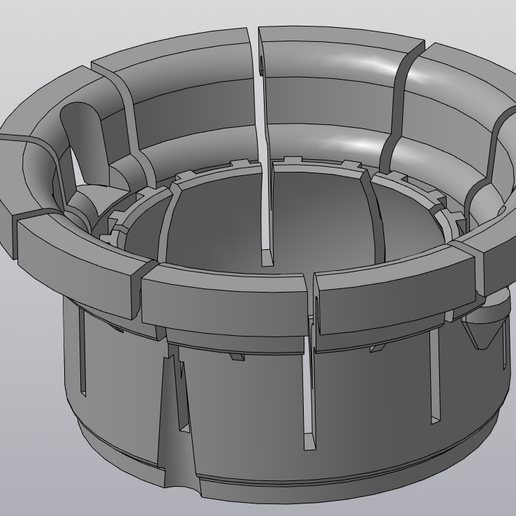 bastidores caixa velocidade terra Andarilho descoberta 3 iii lr casquilho 3D print model - Mito3D