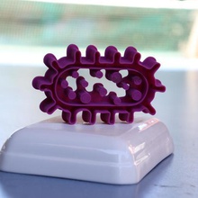 bakteri kesici çerez ev yemek mutfak cookiecutter kurabiye 3d print model - Mito3D