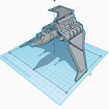 bad batch omicron shuttle 3d print model - Mito3D