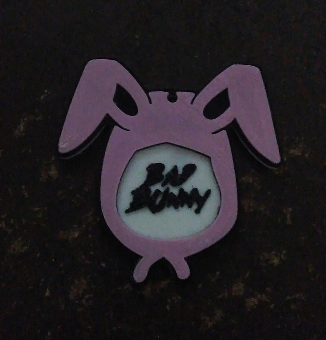 bad bunny keychain rabbit 3D print model - Mito3D