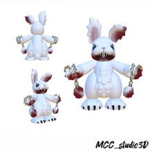 bad rabbit horror guy 3d print model - Mito3D