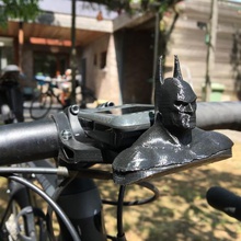 badass gps mount - wahoo compatible gadget canyon batman garmin cycling 3d print model - Mito3D