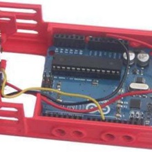 badbrick - bbbbaur3plxpirbase plx pır + arduino temel durumda aracı elektronik yararlı pir monte edin lego tuğla uno 3d print model - Mito3D