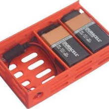 badbrick - Netzteil 2 9-volt-Batterie Fall tool Elektronik nützlich brick Akku-pack 9v 3d print model - Mito3D