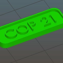 distintivo co21 op21 Accessori 3d print model - Mito3D