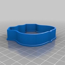 badge cookie cutter police kitchen_dining 3d print model - Mito3D