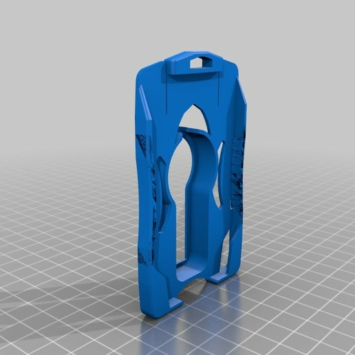 Abzeichen rsa Zeichen Halter Unterstützung 3D print model - Mito3D