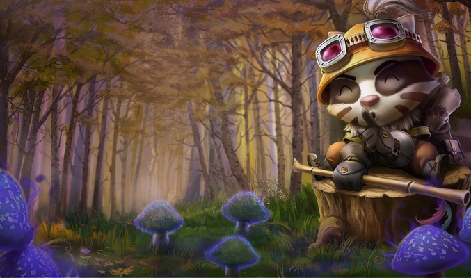 dachs teemo 12 variante drucken pack liga of legenden kunst spielzeug statue zahl figur 3d print model - Mito3D