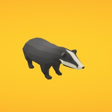 badger game 3d print model - Mito3D