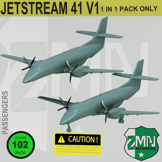 bae Jet Stream 41 v1 3d print model - Mito3D