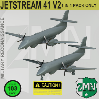 bae jetstream 41 v2 3d print model - Mito3D