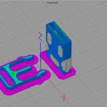 sacchetto clip design 3d print model - Mito3D