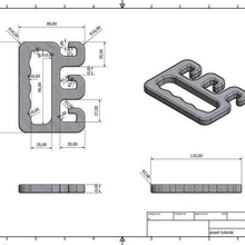 Tasche, hand, Haken Basar home Tasche gadget life saver hand 3d print model - Mito3D